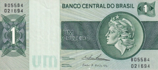 Brazílie, 1 Cruzeiro (1975)