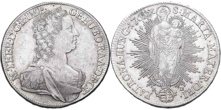 Marie Terezie 1740 - 1780, Tolar 1761 KB