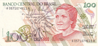 Brazílie, 100 Cruzeiros (1990)