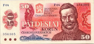Československo 1970 - 1989, 50 Kčs 1987