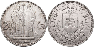 Slovenská republika 1939 - 1945, 20 Koruna 1941