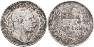 František Josef I. 1848 - 1918, 1 Koruna 1914 KB