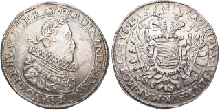 Ferdinand II. 1619 - 1637, Tolar 1635 KB
