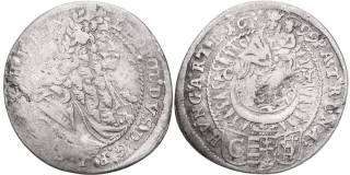 Leopold I. 1657 - 1705, 3 Krejcar 1699 CB