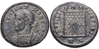 Řím císařství, Crispus 317-326, AE Follis 17mm