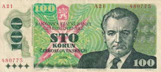 Československo 1970 - 1989, 100 Kčs 1989