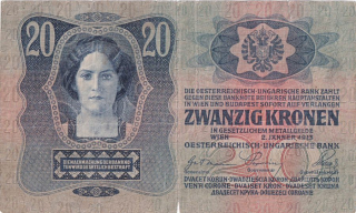 Rakousko - Uhersko, 1867 - 1918, 20 Koruna 1913