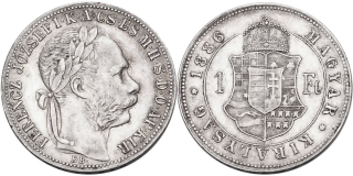 František Josef I. 1848 - 1918, Zlatník 1886 KB