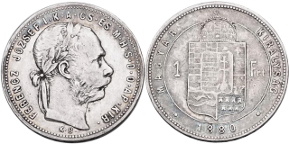 František Josef I. 1848 - 1918, Zlatník 1880 KB