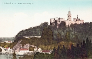 Okres České Budějovice, Zámek Hluboká nad Vltavou,