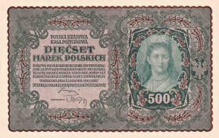 Polsko, 500 Marek 1919