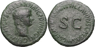 Řím císařství, Germanicus 15 př.n.l. - 19 n.l., AS posmrtný
