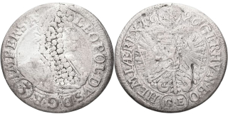 Leopold I. 1657 - 1705, 3 Krejcar 1696