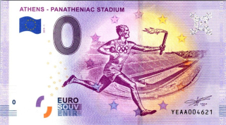 Řecko, 0 EUR 2019 Athens - Panatheniac stadium