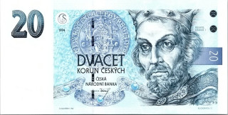 Česká republika, 20 Korun 1994