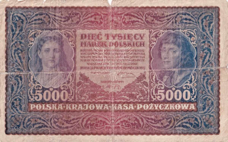 Polsko, 5 000 Marek 7.2.1920