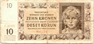 Protektorát 1939 - 1945, 10 Korun 1942
