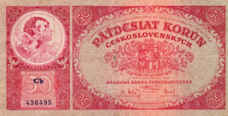 Československo 1919 - 1939, 50 Korun 1929