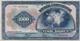 Československo 1919 - 1939, 1000 Korun 1932